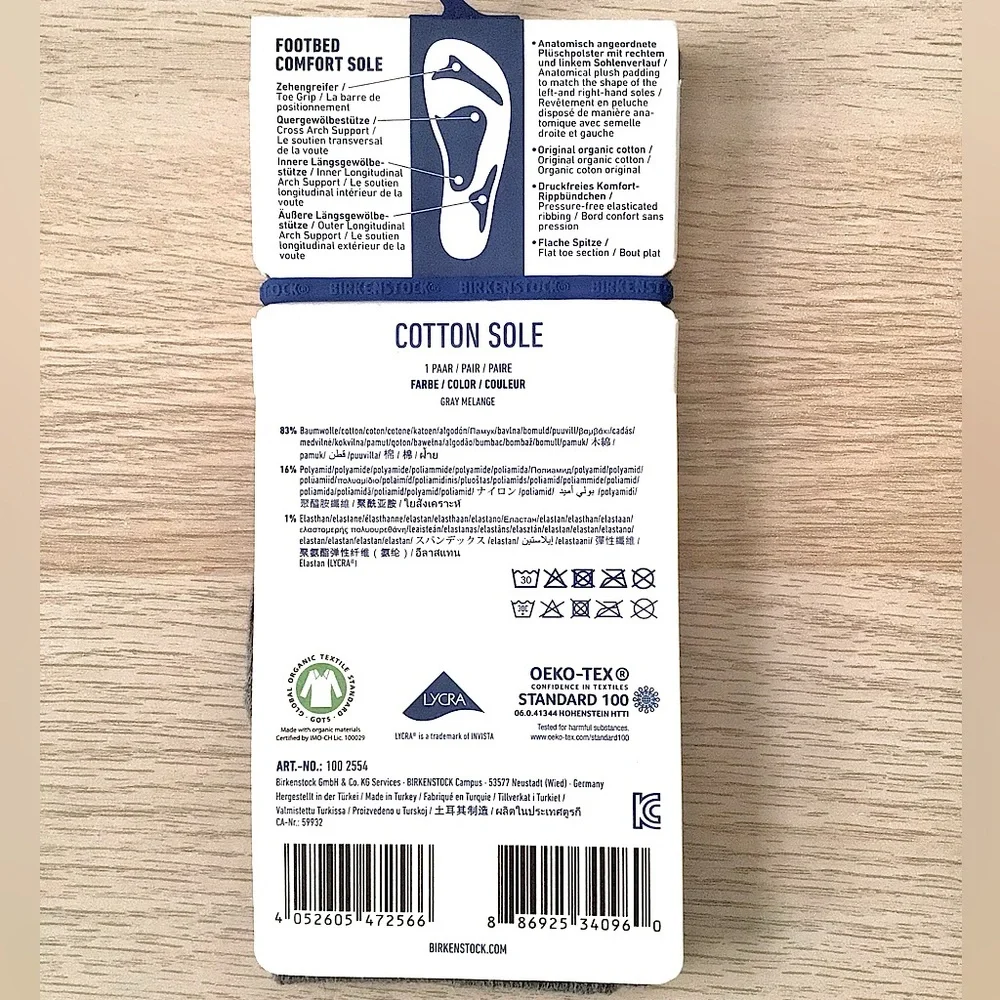 Birkenstock Footbed Comfort Socks